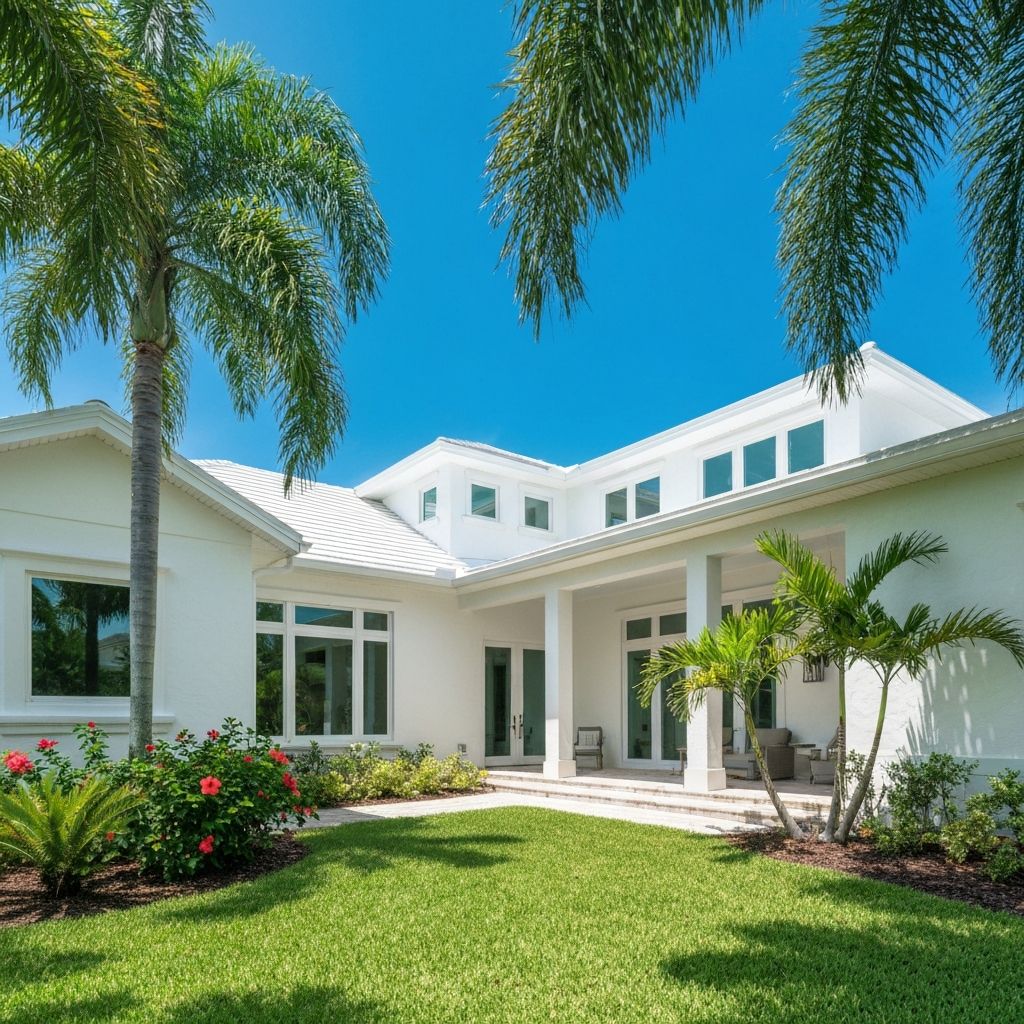 Mold and mildew cleared from entire home exterior.